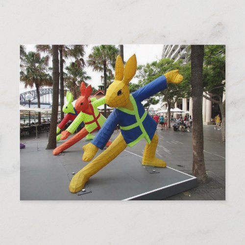 Sydney Lunar Festival Rabbit Inflatables Postcard