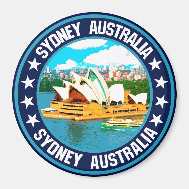 Sydney                                             magnet (Front)