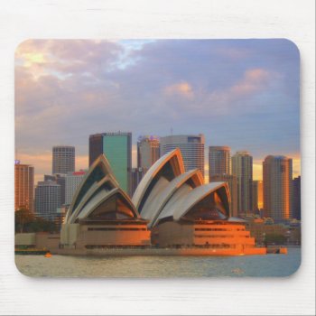Sydney Mouse Pad by elfike at Zazzle