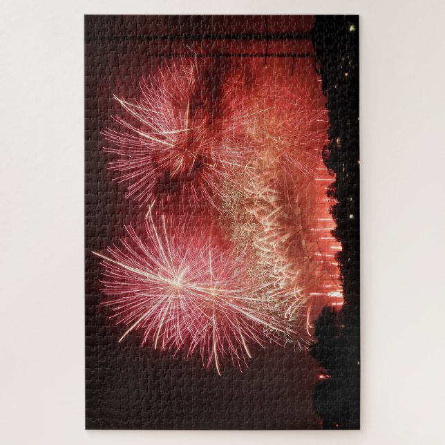 Sydney New Year's Eve Fireworks Jigsaw Puzzle (Vertical)