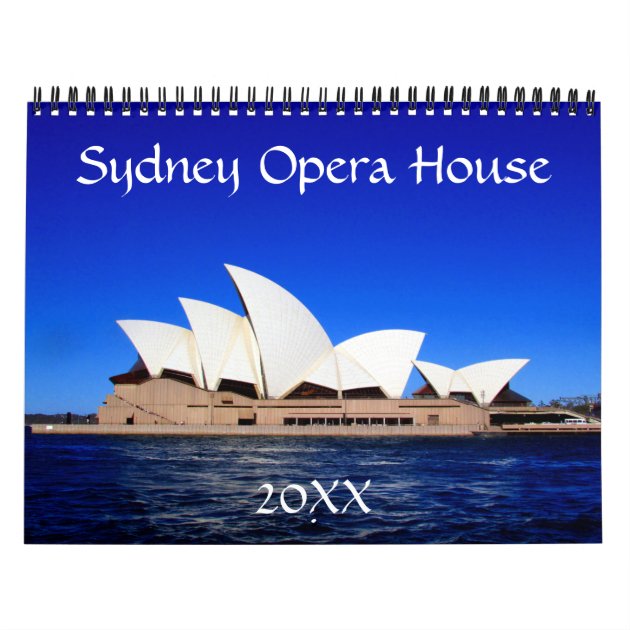 sydney opera house calender