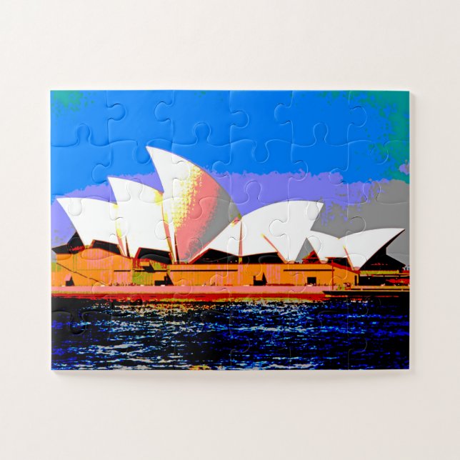Sydney Opera House 30-pc Jigsaw Puzzle (Horizontal)