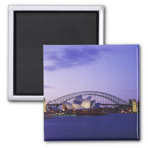 Sydney Opera House and Harbour New South 2 Magnet