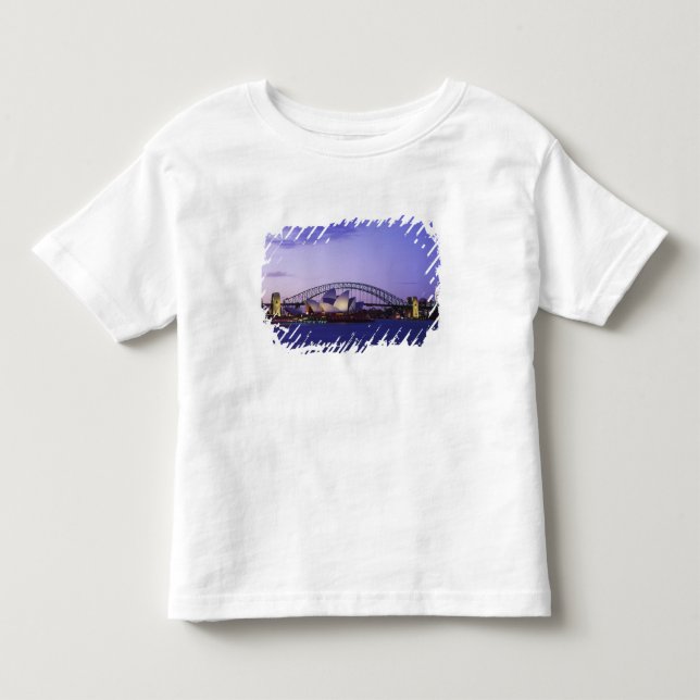 Sydney Opera House and Harbour, New South 2 Toddler T-shirt (Front)