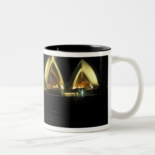 Sydney Opera House at night New South Wales 2 Two_Tone Coffee Mug