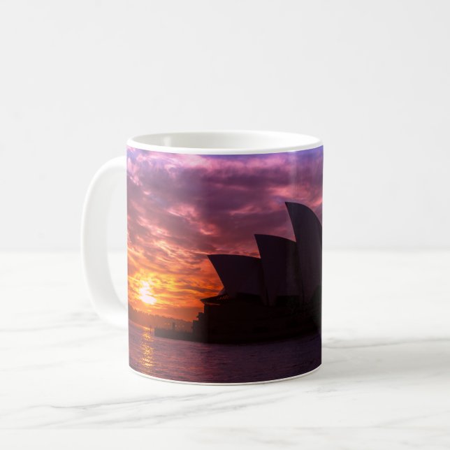 SYDNEY - OPERA HOUSE - AUSTRALIA COFFEE MUG (Front Left)