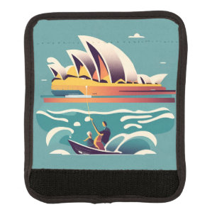 Sydney Opera House Australia painting souvenir Luggage Handle Wrap