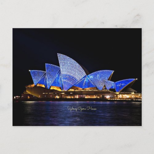 Sydney Opera House Australia Postcard