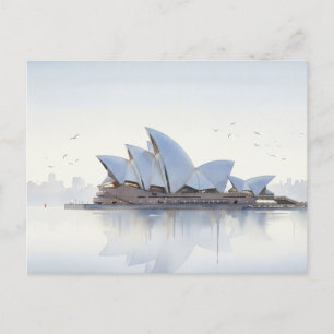 Sydney Opera House Australia Postcard
