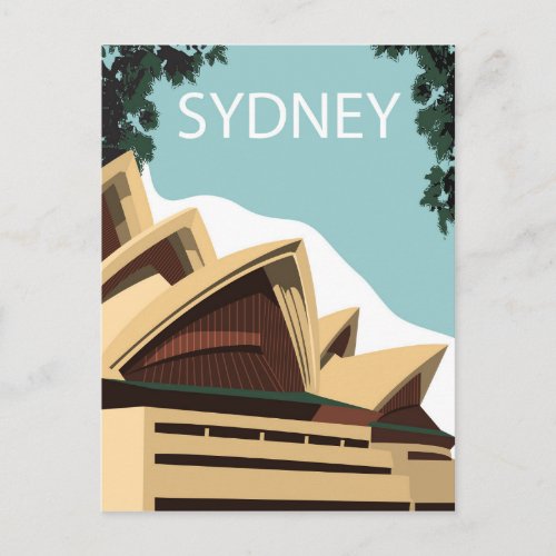 Sydney Opera House Australia Postcard