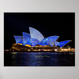 Sydney Opera House, Australia Poster