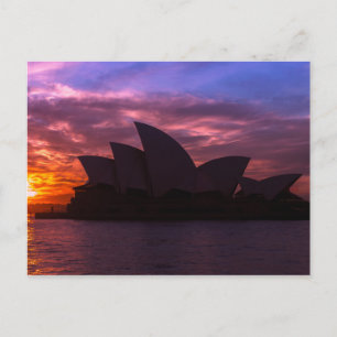 Sydney Opera House Bridal Shower Game Postcard