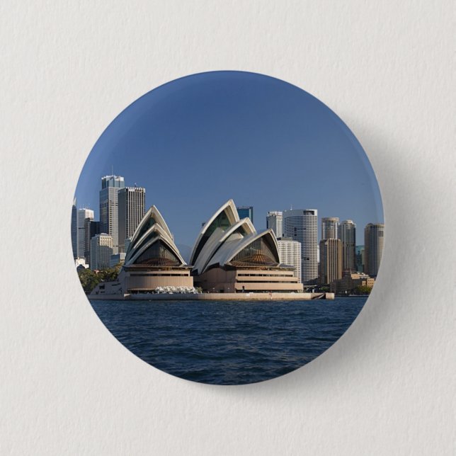 Sydney Opera House Button (Front)
