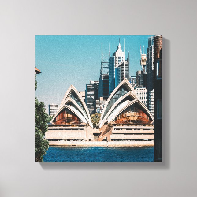 Sydney Opera House Canvas Print (Front)