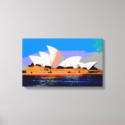 Sydney Opera House Canvas Print