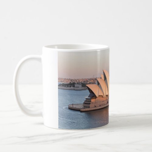 Sydney opera house coffee mug