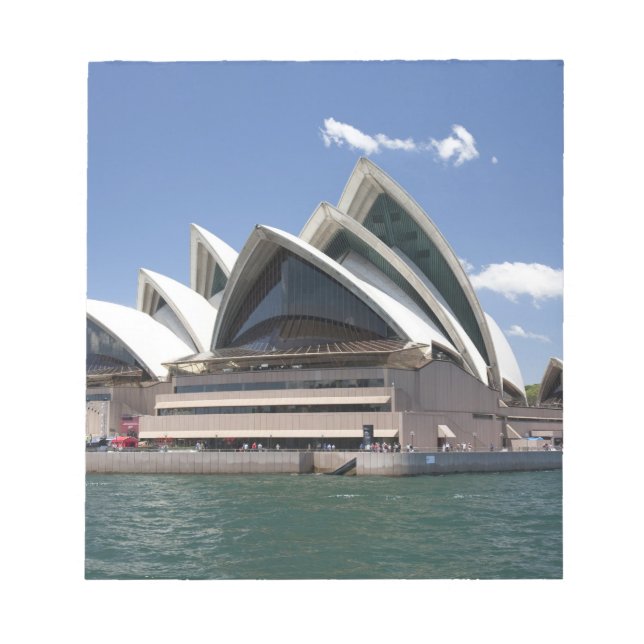 Sydney Opera House exterior, Sydney, New South Notepad (Front)