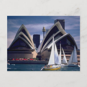 Sydney Opera House from the Harbor, New South Wale Postcard