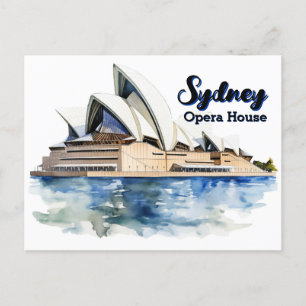  Sydney Opera House: Iconic Elegance by the Harbor Holiday Postcard