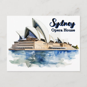  Sydney Opera House: Iconic Elegance by the Harbor Postcard