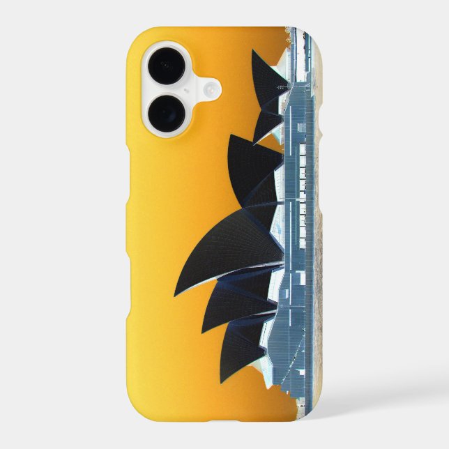 sydney opera house inverted iphone case (Back)