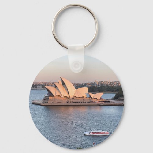 Sydney opera house keychain