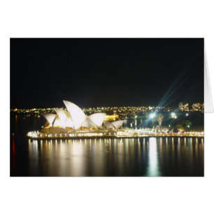 sydney opera house night