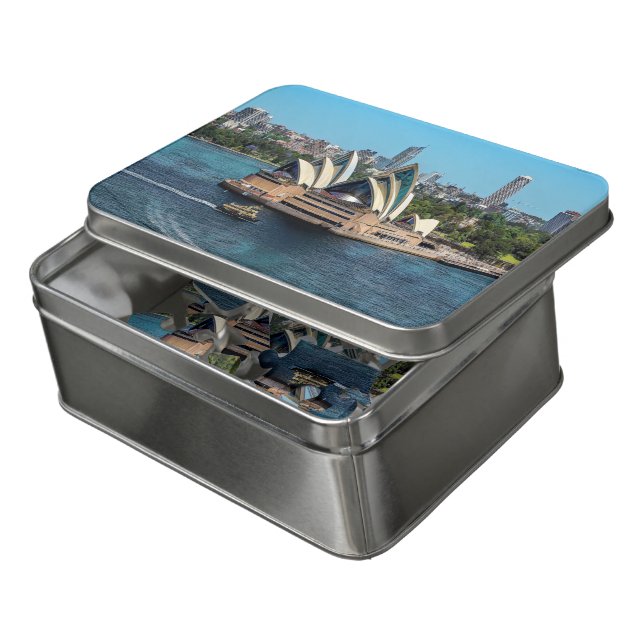 Sydney - OPERA HOUSE - panorama Jigsaw Puzzle (Lid Open)