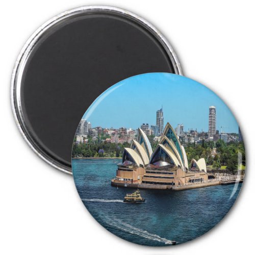 Sydney _ OPERA HOUSE _ panorama Magnet