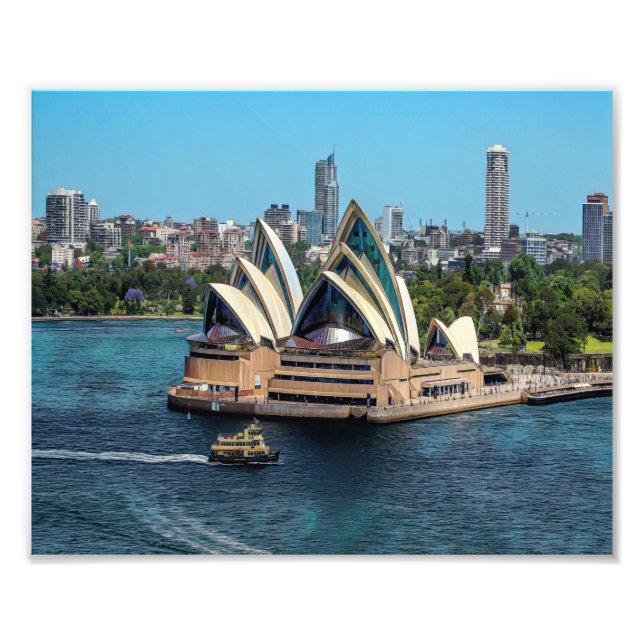 Sydney - OPERA HOUSE - panorama Photo Print (Front)