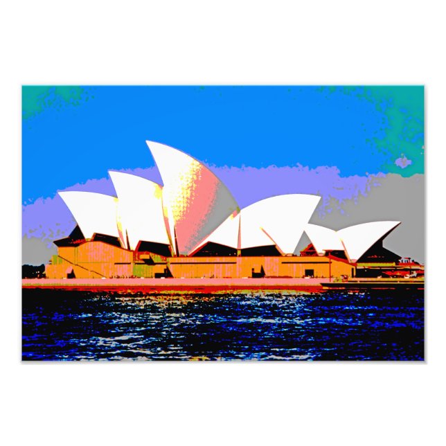 Sydney Opera House Photo Print (Front)