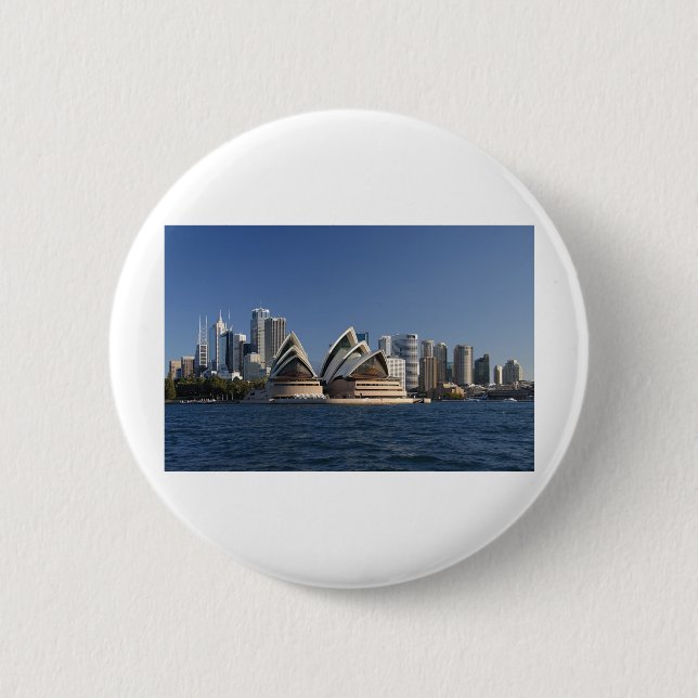 Sydney Opera House Pinback Button (Front)
