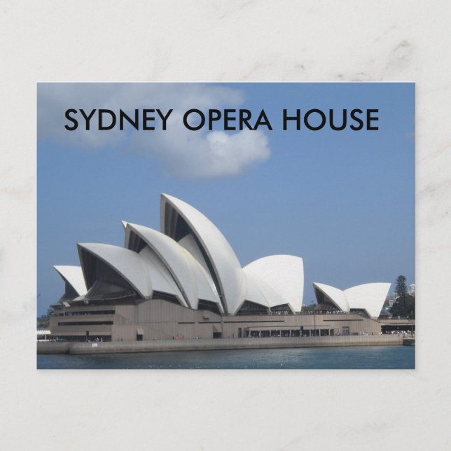 Sydney Opera House Postcard (Front)