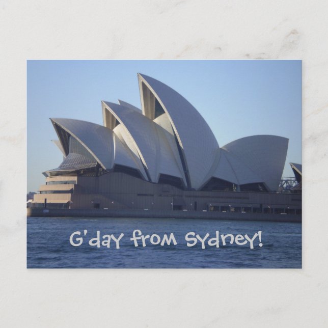 Sydney Opera House Postcard (Front)