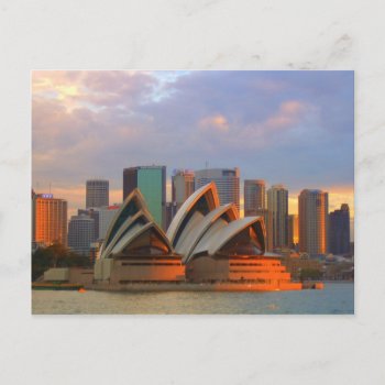 Sydney Opera House Postcard by elfike at Zazzle