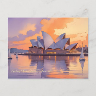 Sydney Opera House Postcard