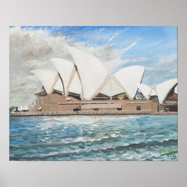 Sydney Opera House Poster (Front)