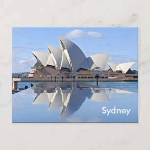 Sydney Opera House Reflections Postcard