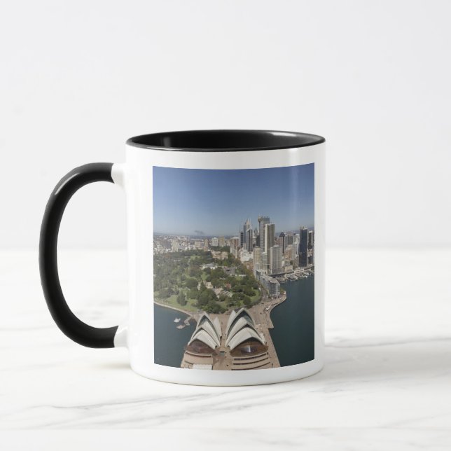 Sydney Opera House, Royal Botanic Gardens, CBD Mug (Left)