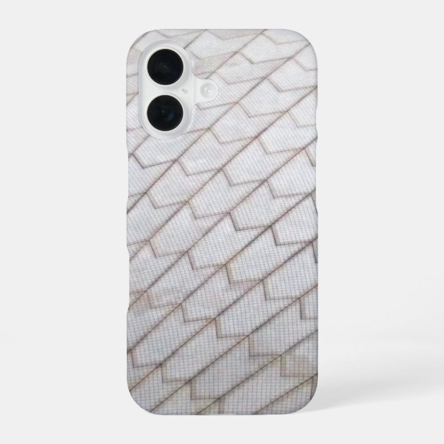 sydney opera house sail iphone case (Back)