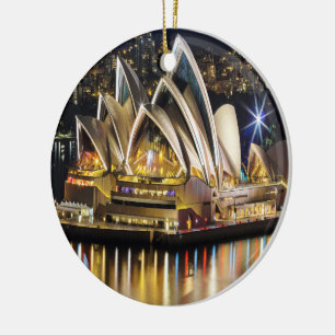 Sydney - OPERA HOUSE - view Ceramic Ornament