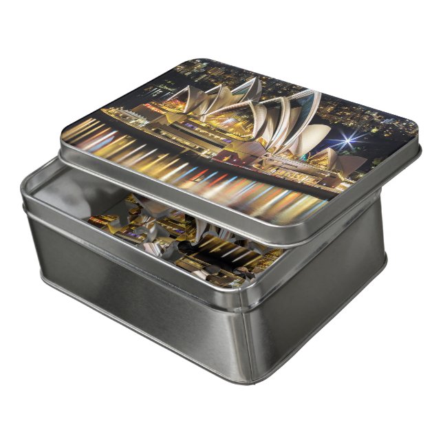 Sydney - OPERA HOUSE - view Jigsaw Puzzle (Lid Open)