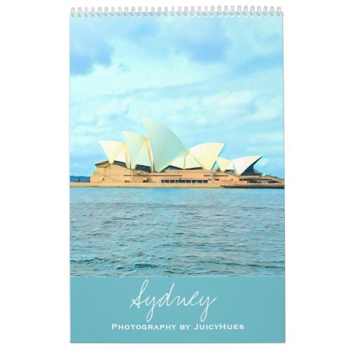 Sydney photography beautiful Australia Calendar