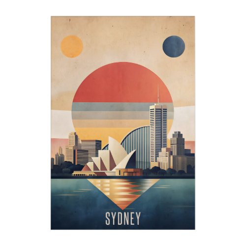Sydney’s Skyline Acrylic Print