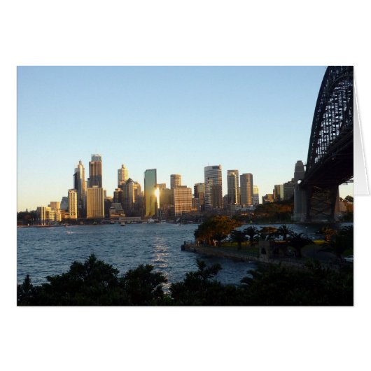 sydney skyline cards (Front Horizontal)