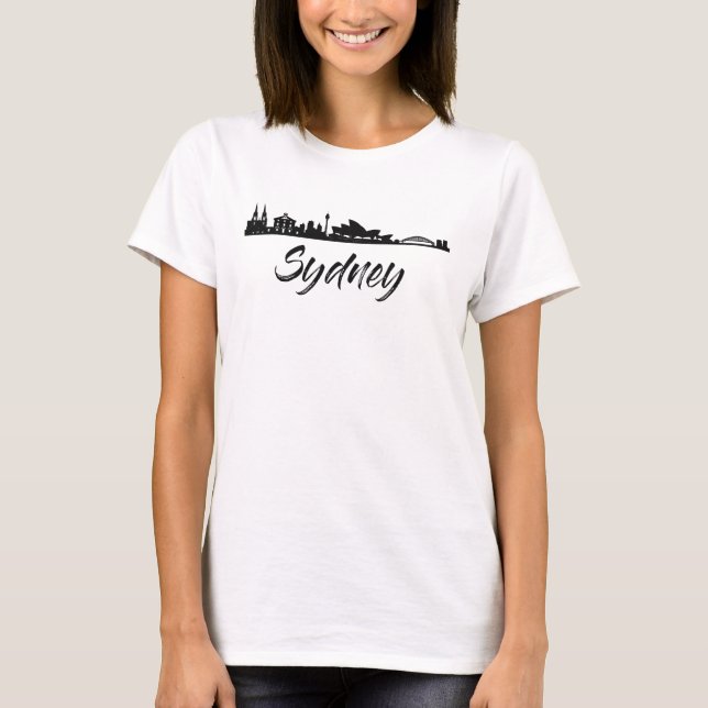 Sydney Skyline Women Top (Front)