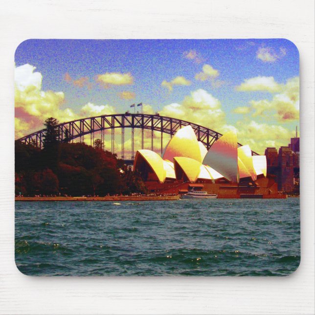 Sydney stylized mousepad (Front)