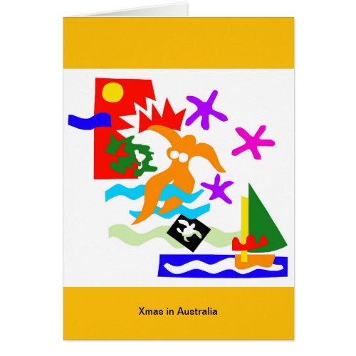 SYDNEY SUMMER_ Ocean _ Australian Christmas cards