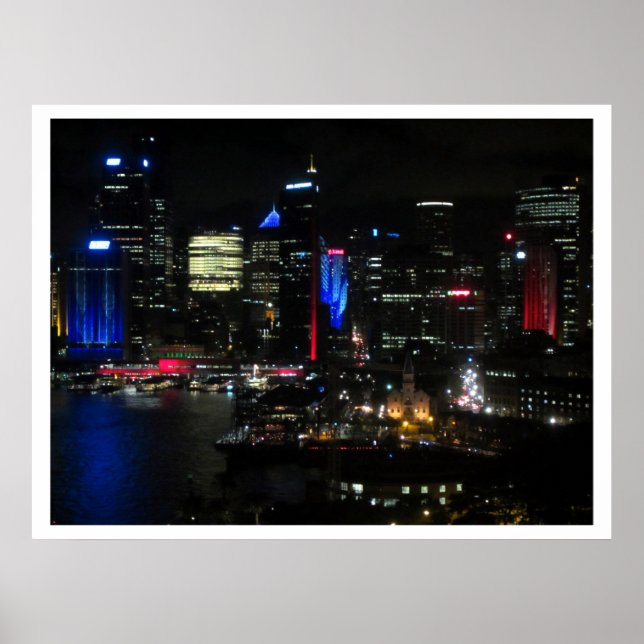 sydney vivid lights poster (Front)
