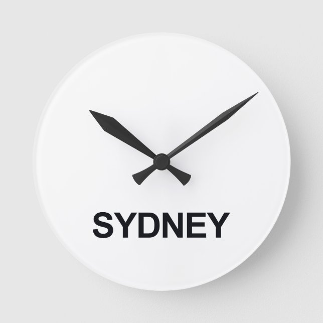 SYDNEY WORLDWIDE TIMEZONE CLOCK SET (Front)